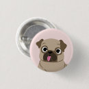 Search for funny pug badges Pugs