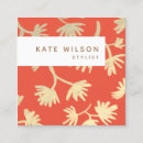 Search for stylish pattern business cards Interior designer