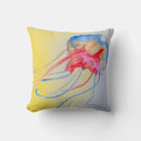 Search for sea creatures cushions Jellyfish