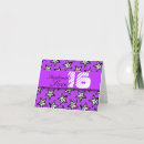 Search for purple sweet 16 birthday cards Cute