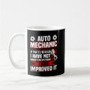Search for auto parts mugs Mechanic