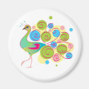 Search for blue peacock magnets Pink