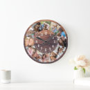 Search for country cottage clocks Photo collage