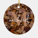 Search for bark christmas tree decorations Rustic