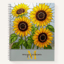 Search for sunflower notebooks Botanical