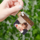 Search for orange and brown key rings For him