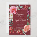 Search for red engagement party invitations Pink