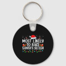 Search for racing key rings Santa