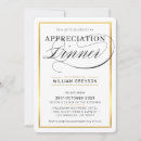 Search for company dinner invitations Corporate