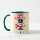 Search for snow man mugs Cute