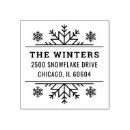Search for snowflake rubber stamps Elegant