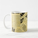 Search for newsprint mugs Background