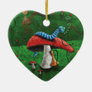 Search for smoking christmas tree decorations Alice in wonderland