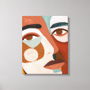 Search for abstract woman face canvas prints Women empowerment