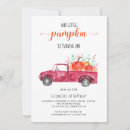 Search for red truck birthday invitations Simple