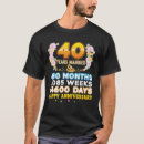Search for 40 year anniversary tshirts Mum