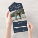 Search for large blue invitations Rsvp