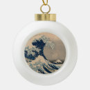 Search for waves christmas tree decorations Katsushika hokusai