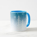 Search for winter wonderland snowflakes mugs Pine trees