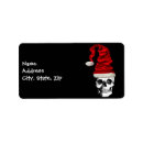 Search for skull return address labels Grunge