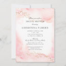 Search for pretty bridal shower invitations Girly