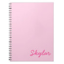 Search for named notebooks Pink