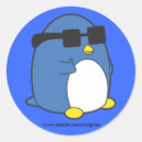 Search for cool penguin stickers Blue