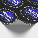 Search for college wrapping paper Create your own