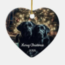 Search for labrador dog christmas decor Pet