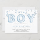 Search for confetti baby shower invitations Blue