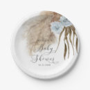 Search for rustic baby shower plates Watercolor
