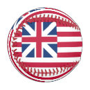 Search for vintage baseballs Union jack