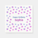 Search for paw print napkins Animal paws