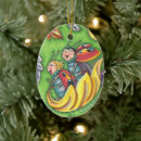 Search for ladybug oval christmas tree decorations Ladybird