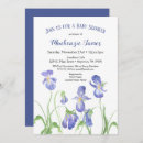 Search for iris invitations Purple flowers