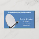 Search for satellite business cards Television