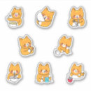 Search for cat eating stickers Cute