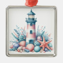 Search for lighthouse christmas tree decorations Blue