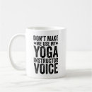 Search for yoga instructor mugs Exercise