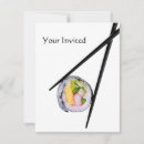 Search for asian food invitations Chopsticks