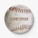 Search for baseball paper plates Vintage