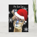 Search for alpaca christmas cards Humour