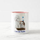 Search for i love my poodle mugs Poodles