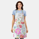 Search for pastel watercolor aprons Cute floral pattern