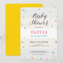 Search for rainbow confetti invitations Whimsical