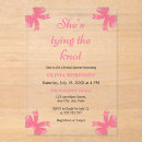Search for tying the knot bridal shower invitations Typography simple minimal chic