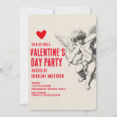 Search for cupid valentines day invitations Red