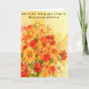 Search for heartfelt sympathy cards Floral