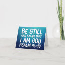 Search for be still and know that i am god verse cards Scripture