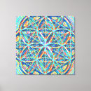 Search for mosaic canvas prints Blue